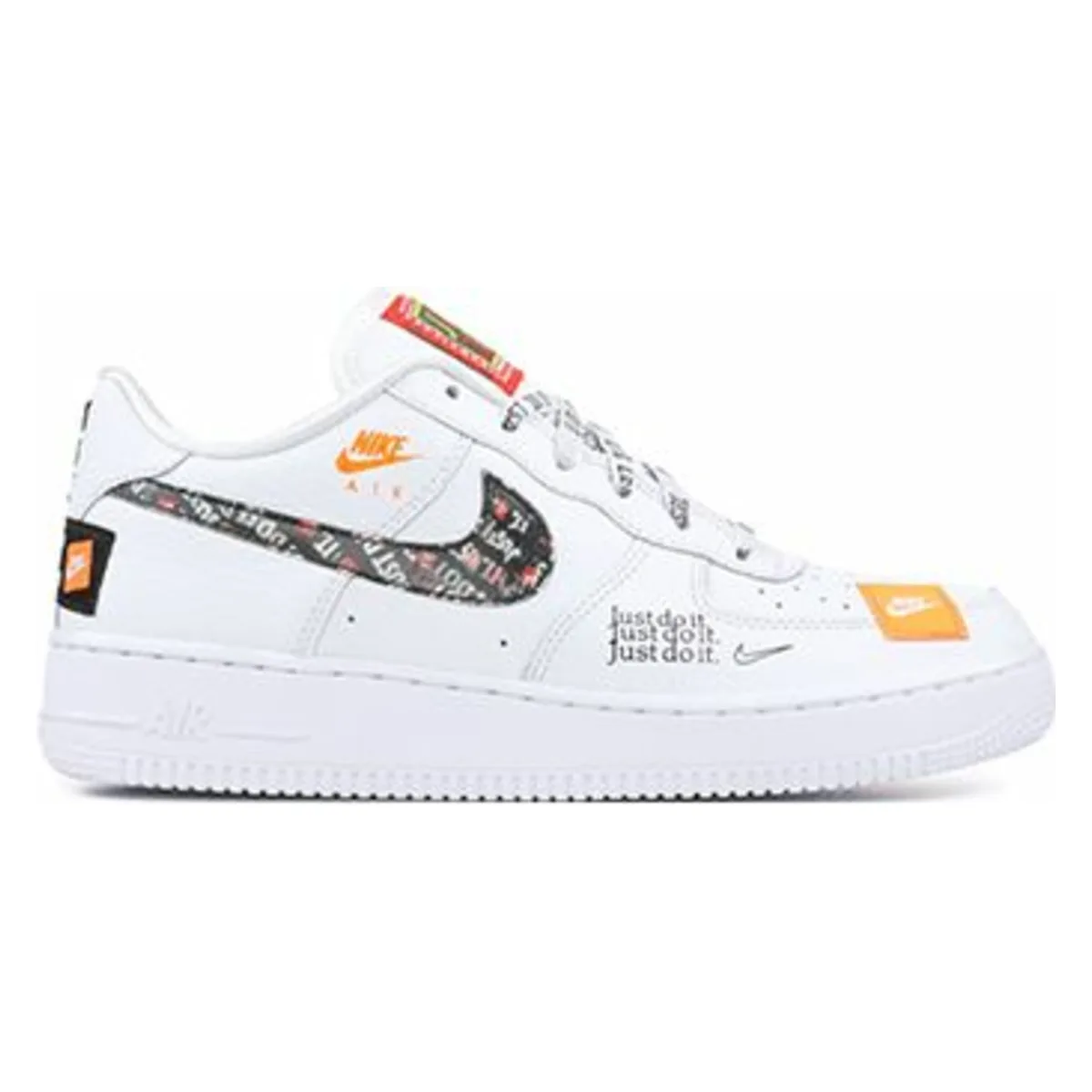 Nike Air Force 1 GS Premium "Just Do It" White