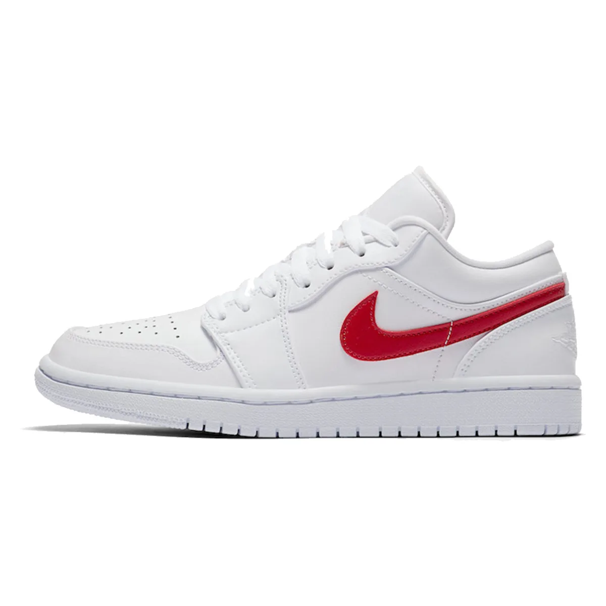 Jordan 1 Low White University Red (W)