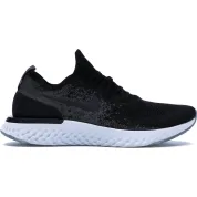 Nike Epic React Flyknit Black Dark Grey