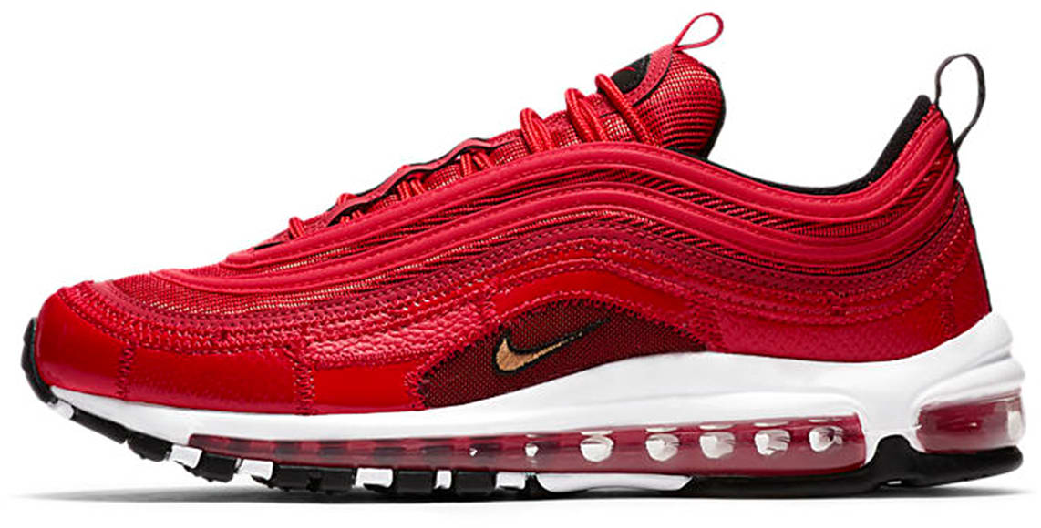 Nike Air Max 97 CR7 Portugal Ronaldo Patchwork Red