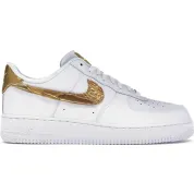 Nike Air Force 1 Low White CR7 Christiano Ronaldo Golden Patchwork