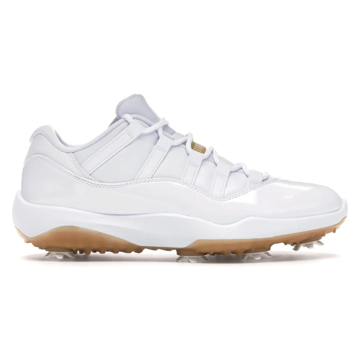 Air Jordan 11 Golf White Metallic Gold