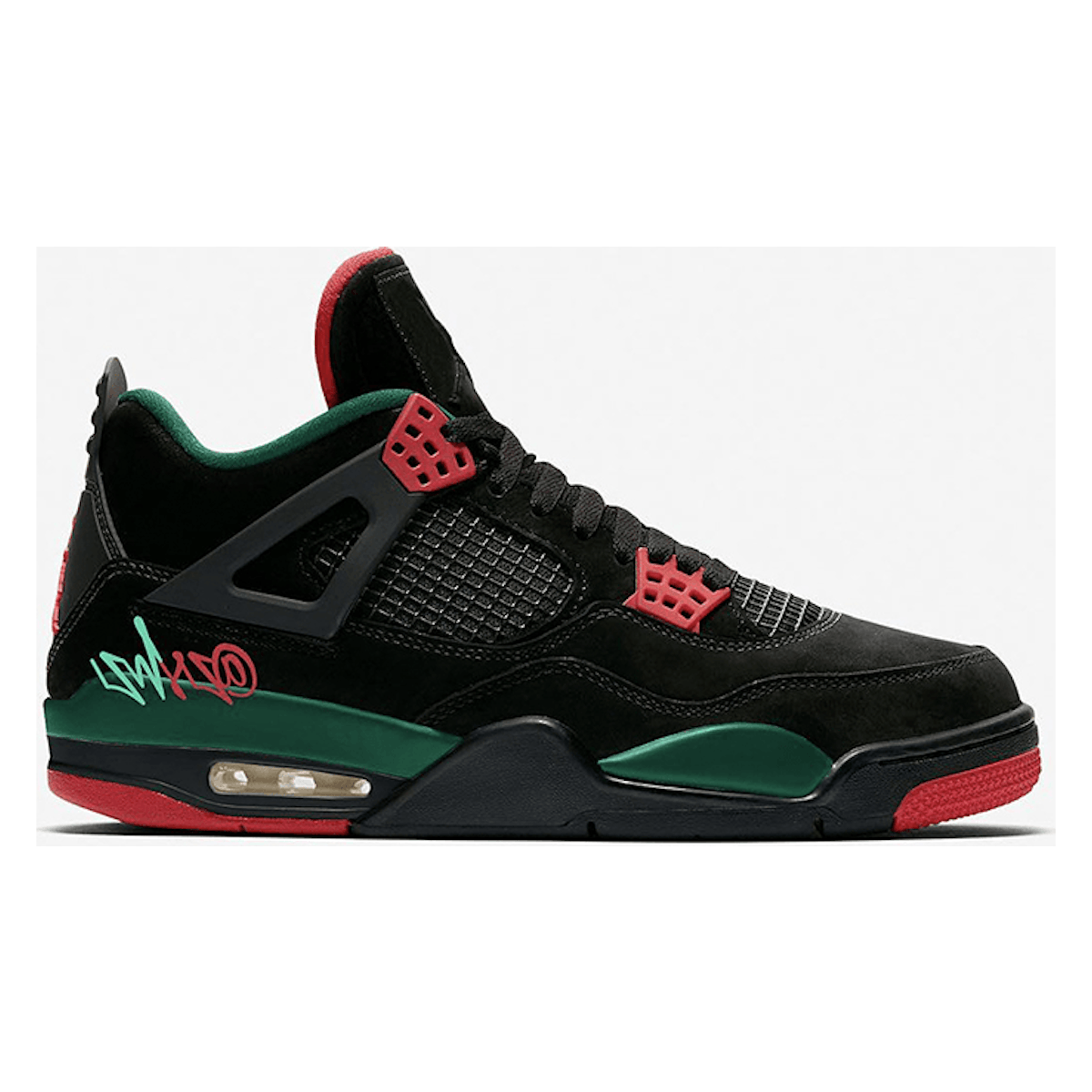 Air Jordan 4 Retro NRG "Do The Right Thing" Black/Green
