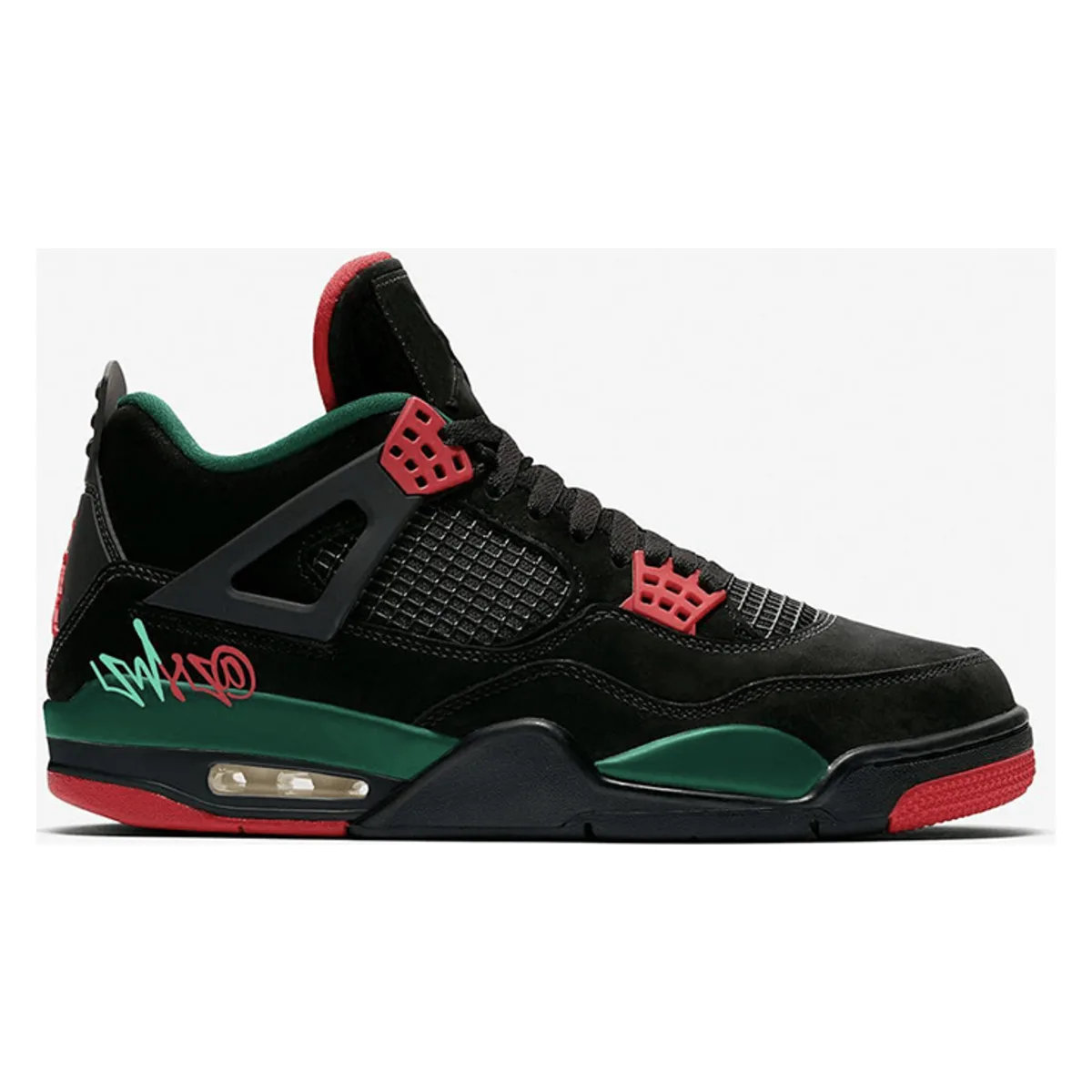 Air Jordan 4 Retro NRG "Do The Right Thing" Black/Green