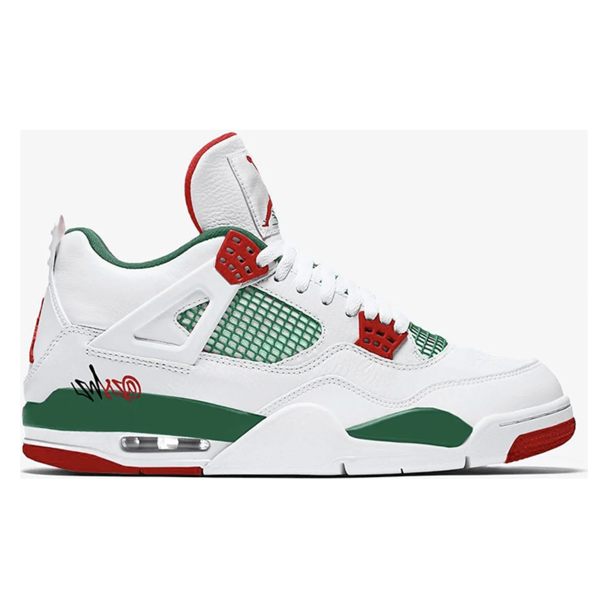 Air Jordan 4 Retro NRG "Do The Right Thing" White/Green