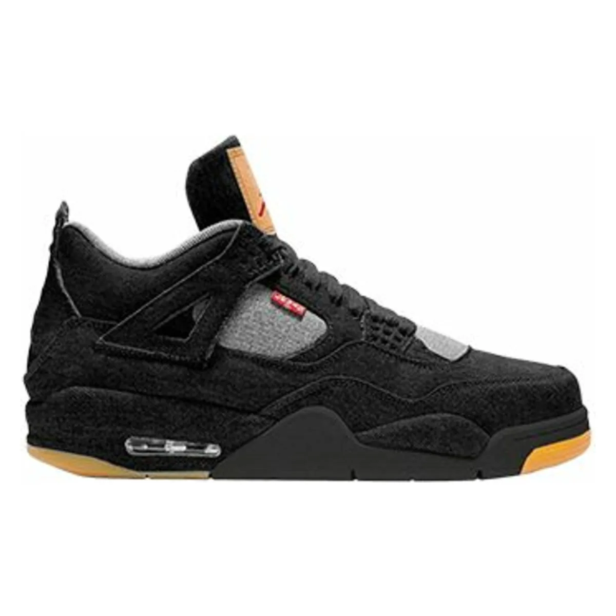Levi’s x Air Jordan 4 Retro NRG GS "Black"
