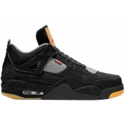 Levi’s x Air Jordan 4 Retro NRG GS "Black"