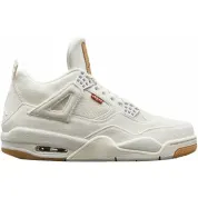 Levi’s x Air Jordan 4 Retro NRG GS "White"