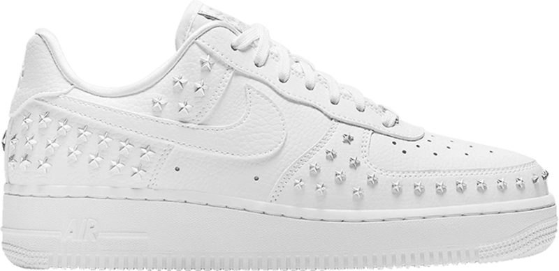 Air force 1 star 2025 studded white