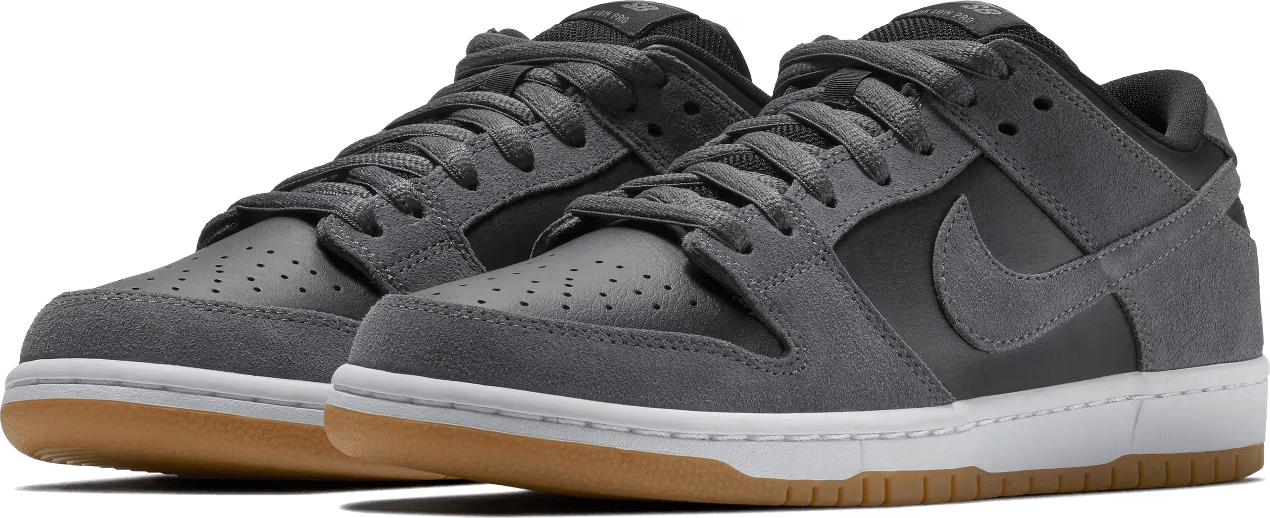 Nike SB Dunk Low Dark Grey Black Gum