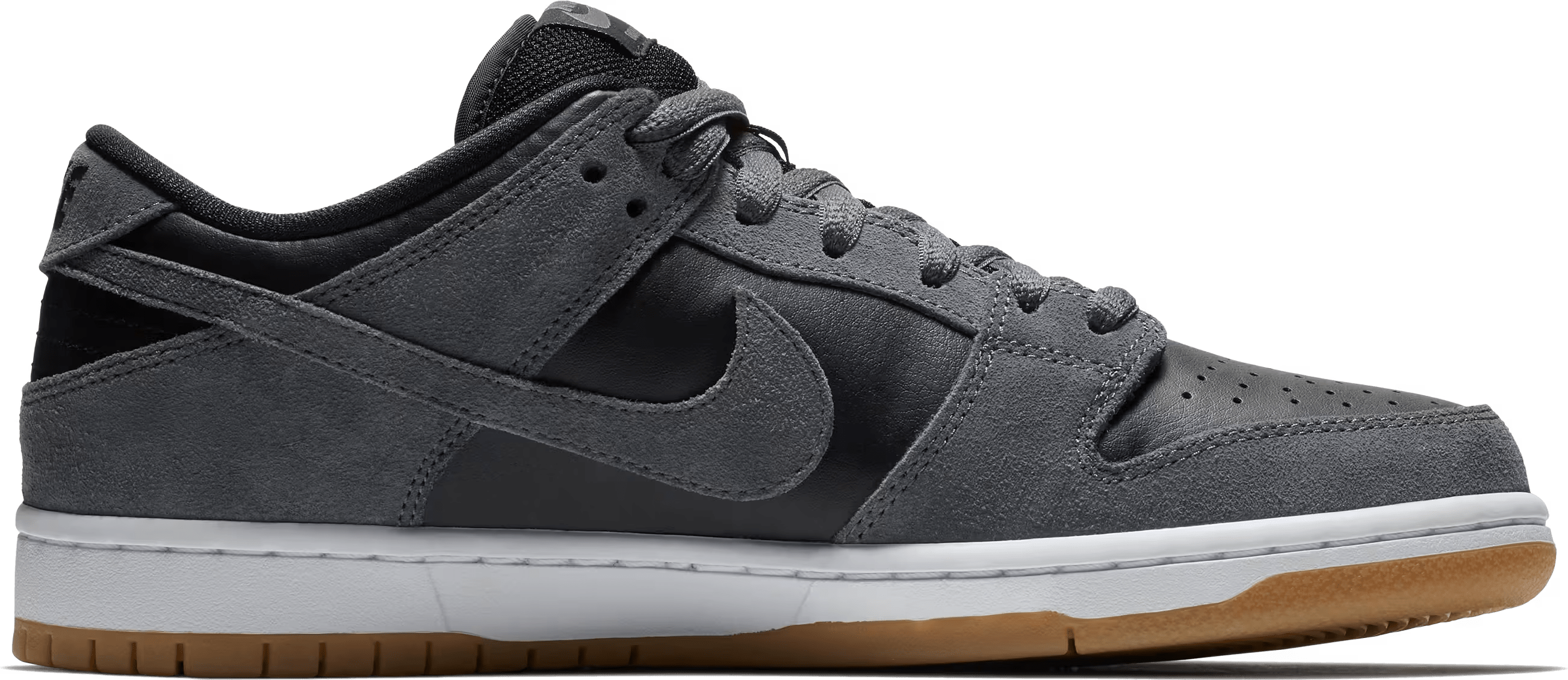 Nike SB Dunk Low Dark Grey Black Gum