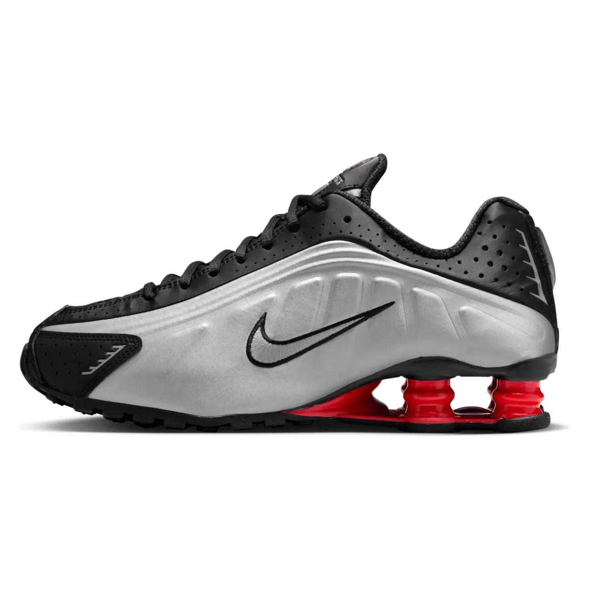 Nike Shox R4 Black Metallic Silver (2025) (Women's)