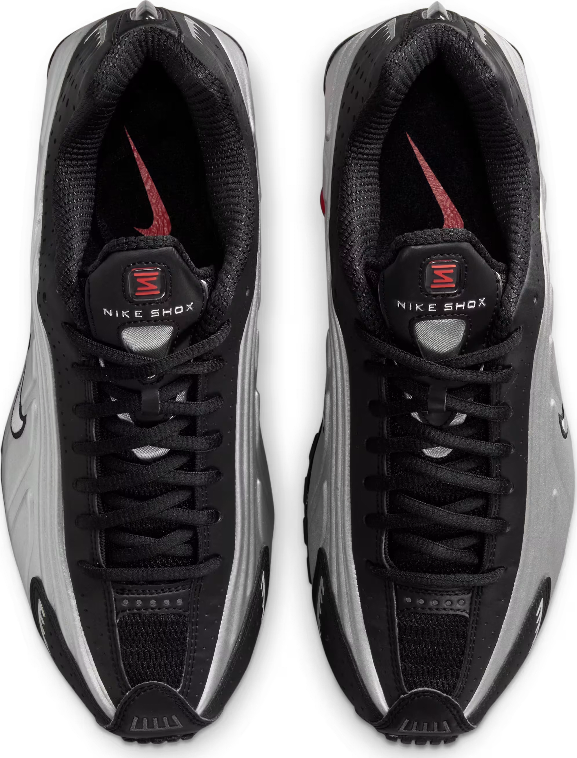 Nike Shox R4 Black Metallic Silver (2025) (Women's)