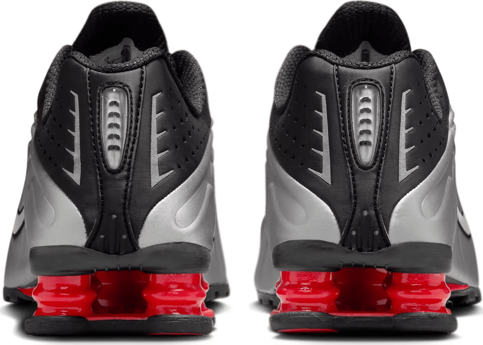 Nike Shox R4 Black Metallic Silver (2025) (Women's)