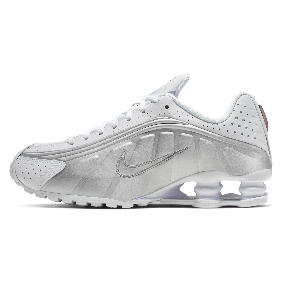 Nike Shox R4 "White Metallic Silver"