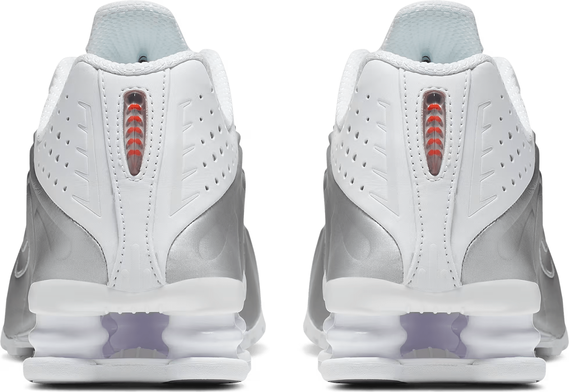 Nike Shox R4 "White Metallic Silver"