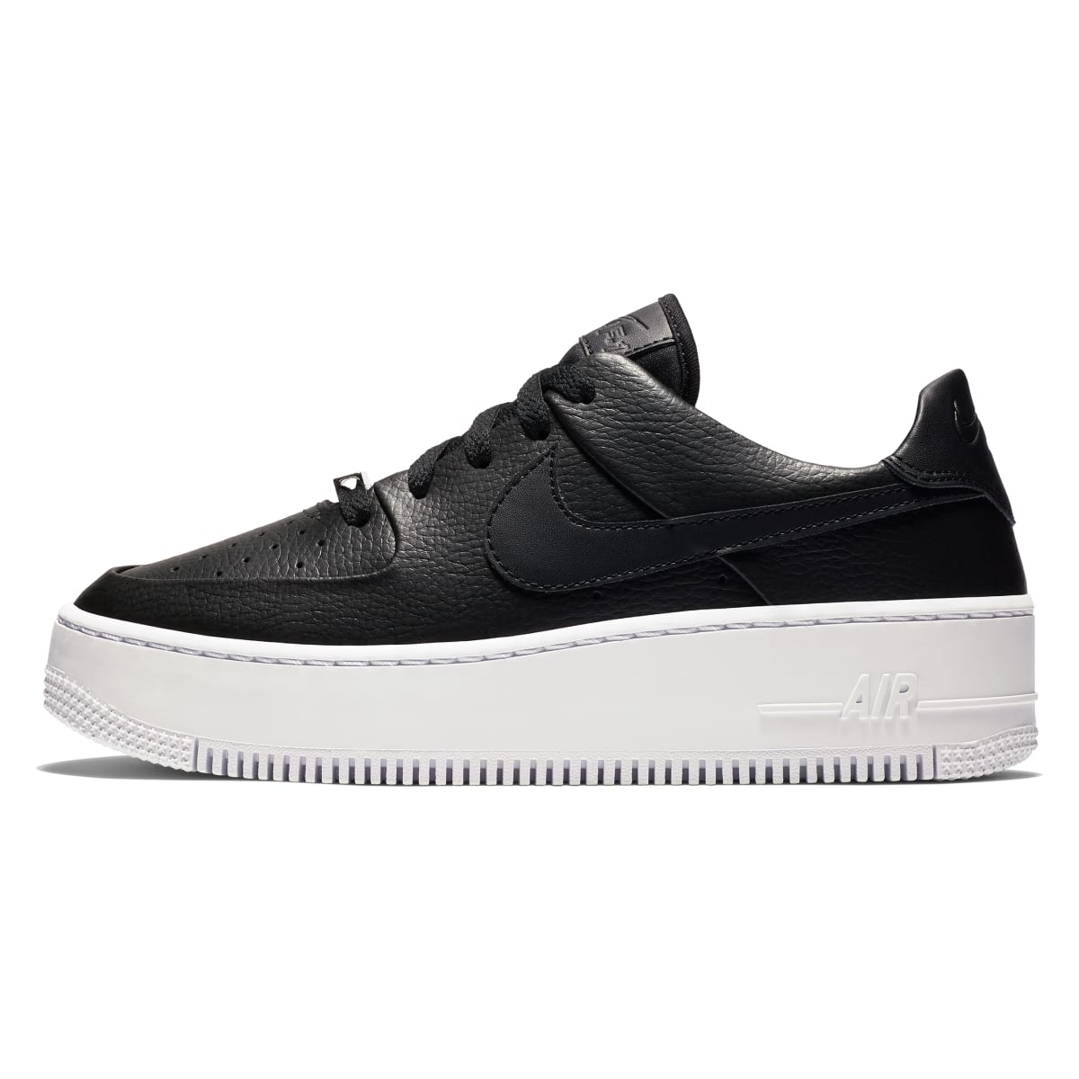 Nike Air Force 1 Sage Low Wmns "Black White"