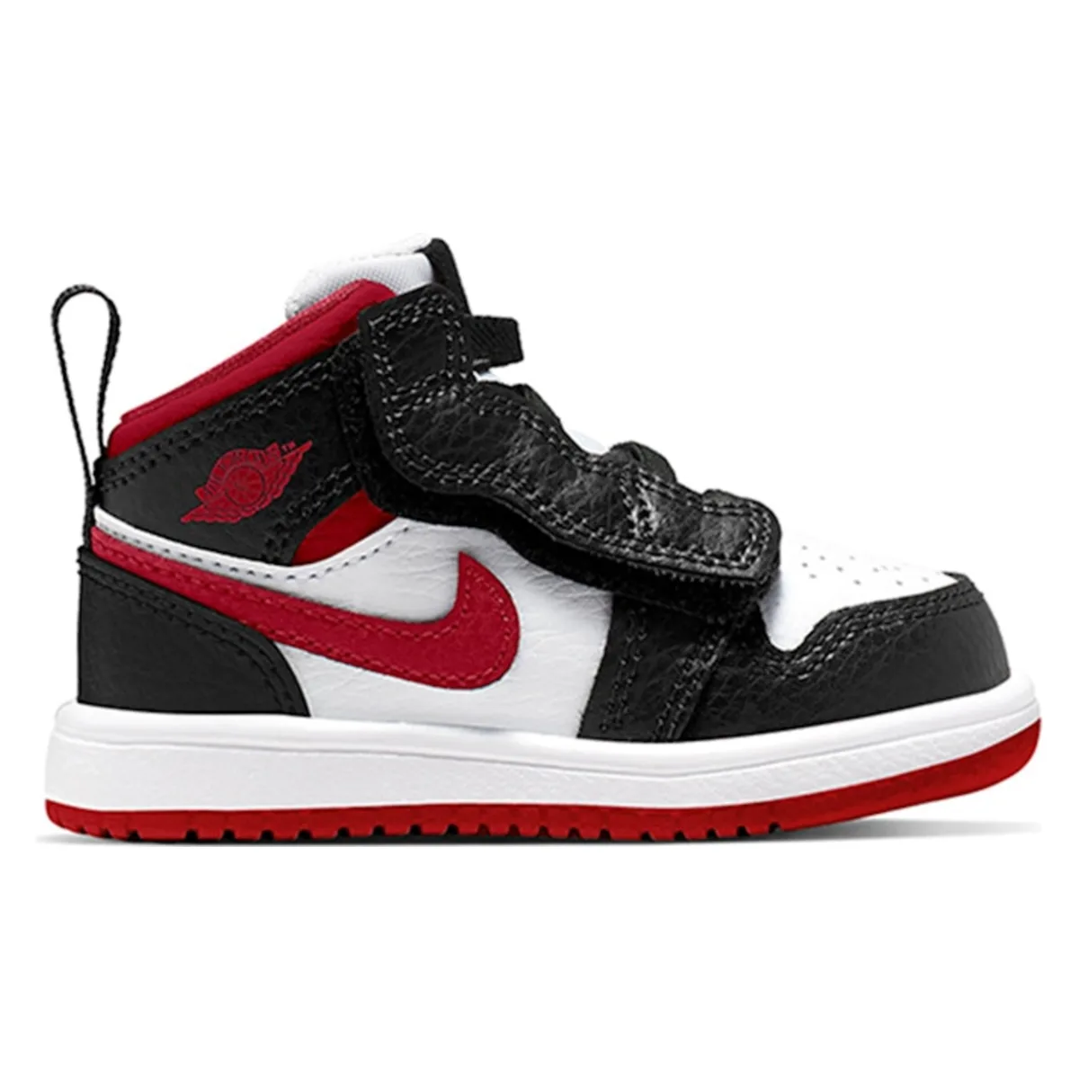 Jordan 1 Mid White Gym Red Black (TD)