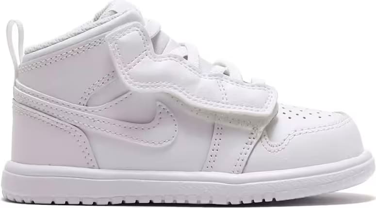 Jordan 1 Mid Alt Triple White (TD)