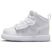 Jordan 1 Mid Alt Triple White (TD)