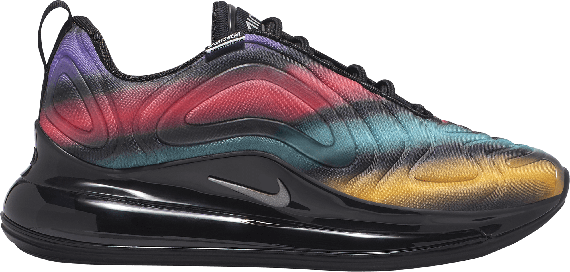 Nike Air Max 720 Black Neon Streaks (Women's)