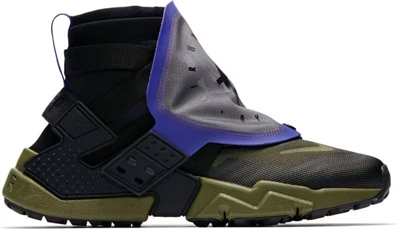 Nike Air Huarache Gripp Black Olive Canvas