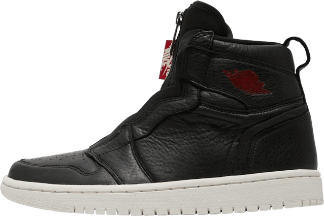 Air Jordan 1 Retro High Zip Black Gym Red Phantom