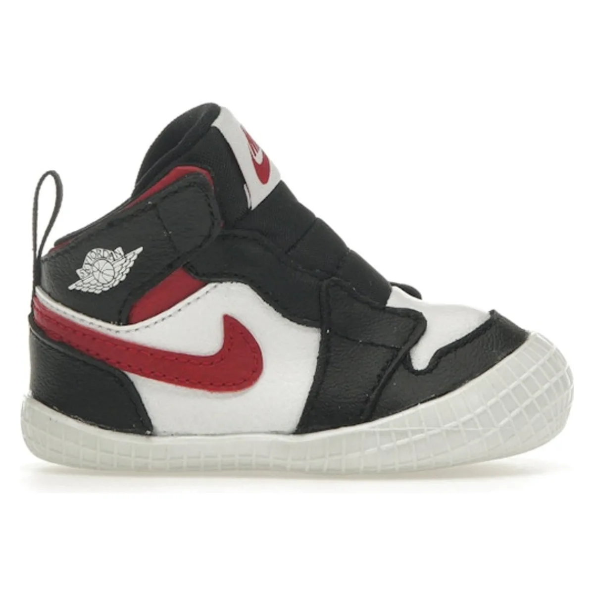 Jordan 1 Crib Bootie Black White Gym Red (I)