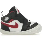 Jordan 1 Crib Bootie Black White Gym Red (I)