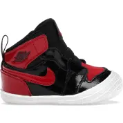 Jordan 1 Crib Bootie Bred Patent (I)