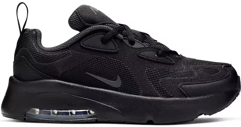 Nike Air Max 200 Triple Black (PS)