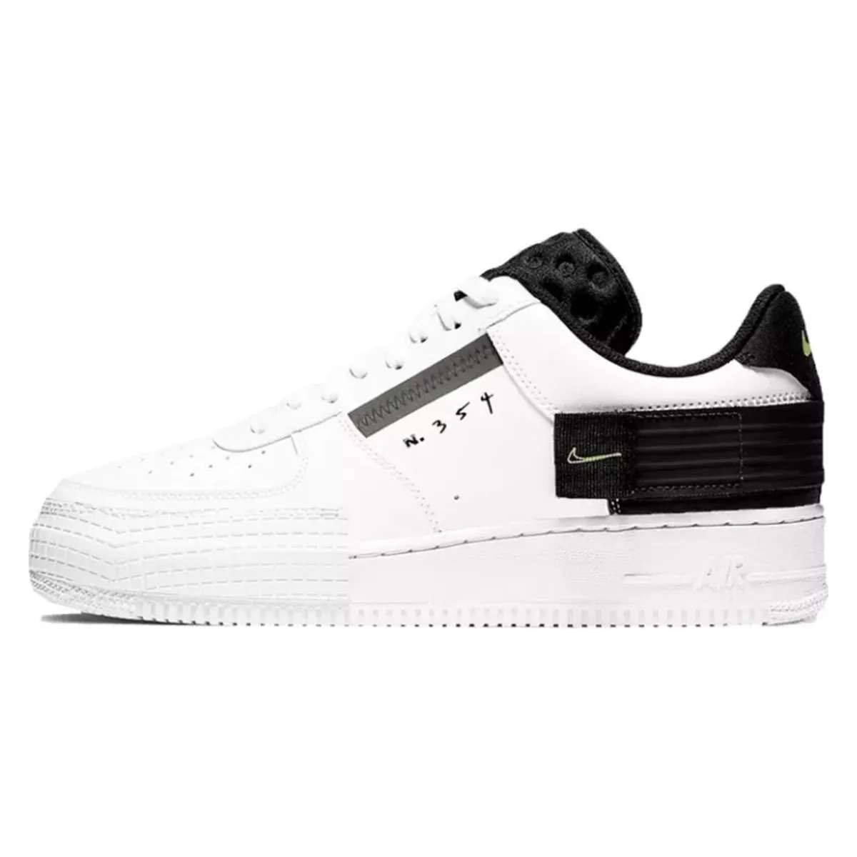 Nike Air Force AF 1 Type White Volt