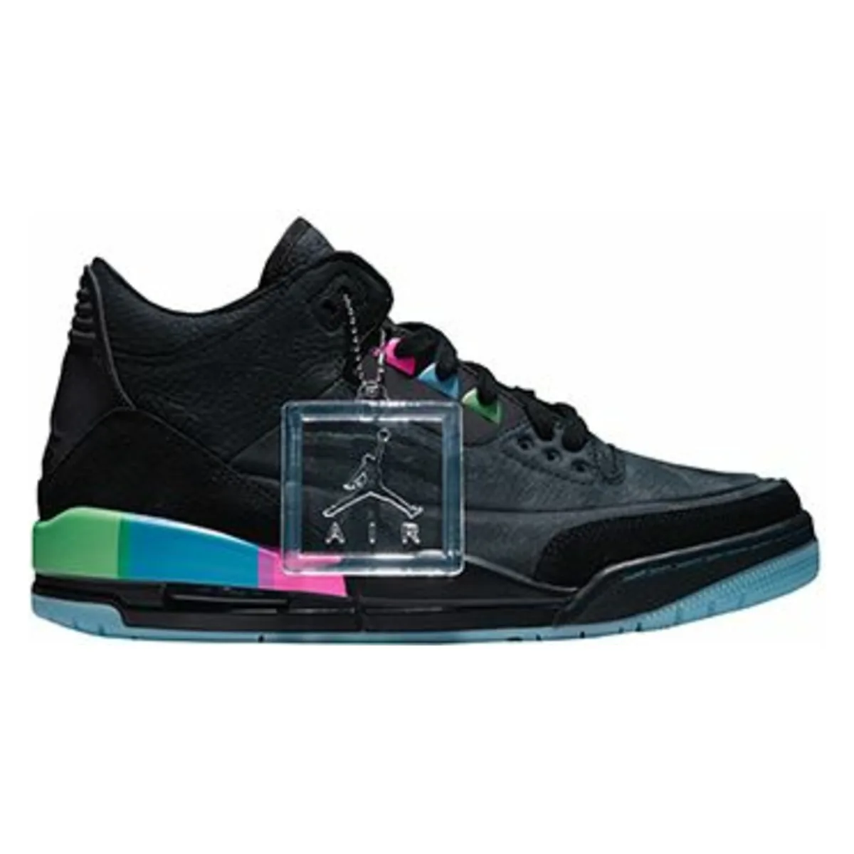 Air Jordan 3 Retro Quai 54 Black Multi