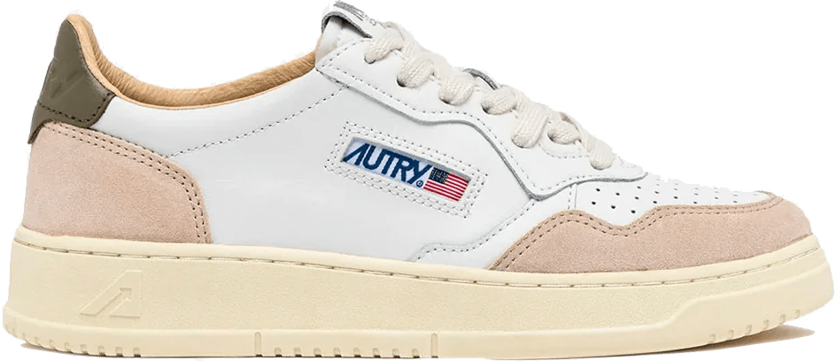 Autry Medalist Low "Beige Suede"