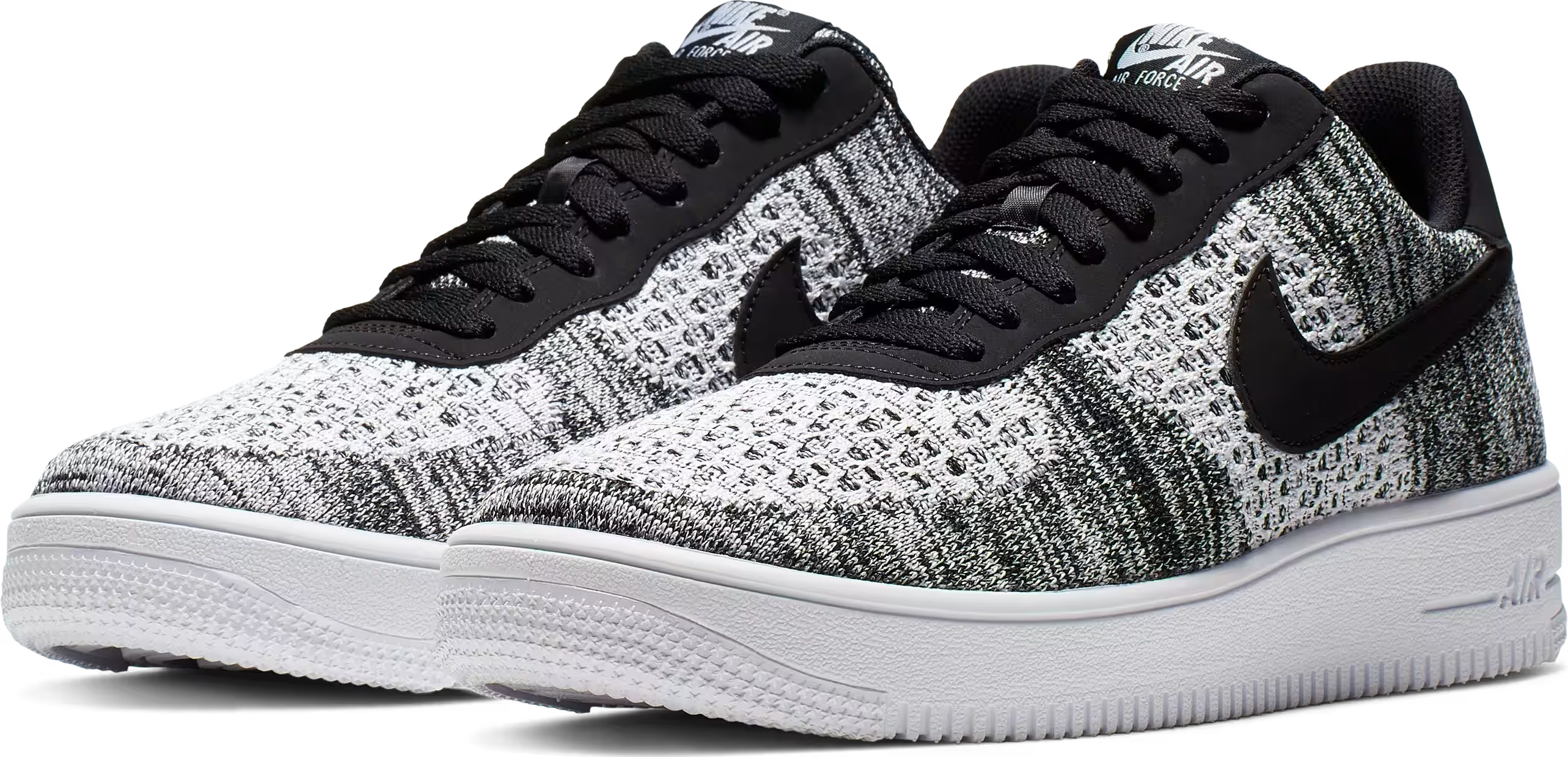 Nike Air Force 1 Flyknit 2.0 "Black Pure Platinum"