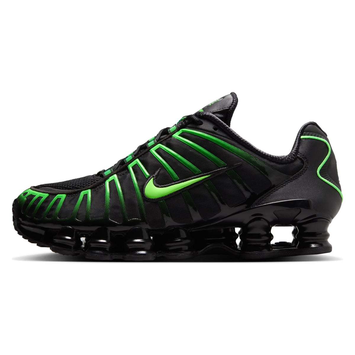 Nike Shox TL "Black Green Strike"