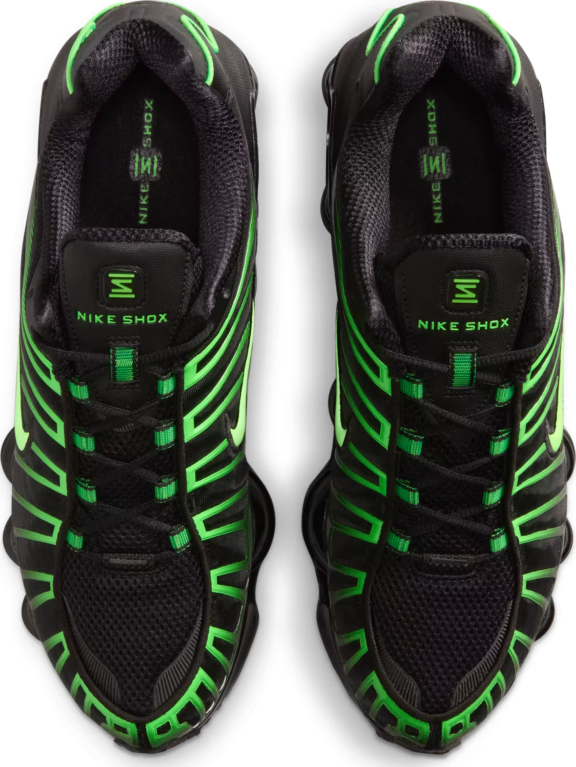 Nike Shox TL "Black Green Strike"