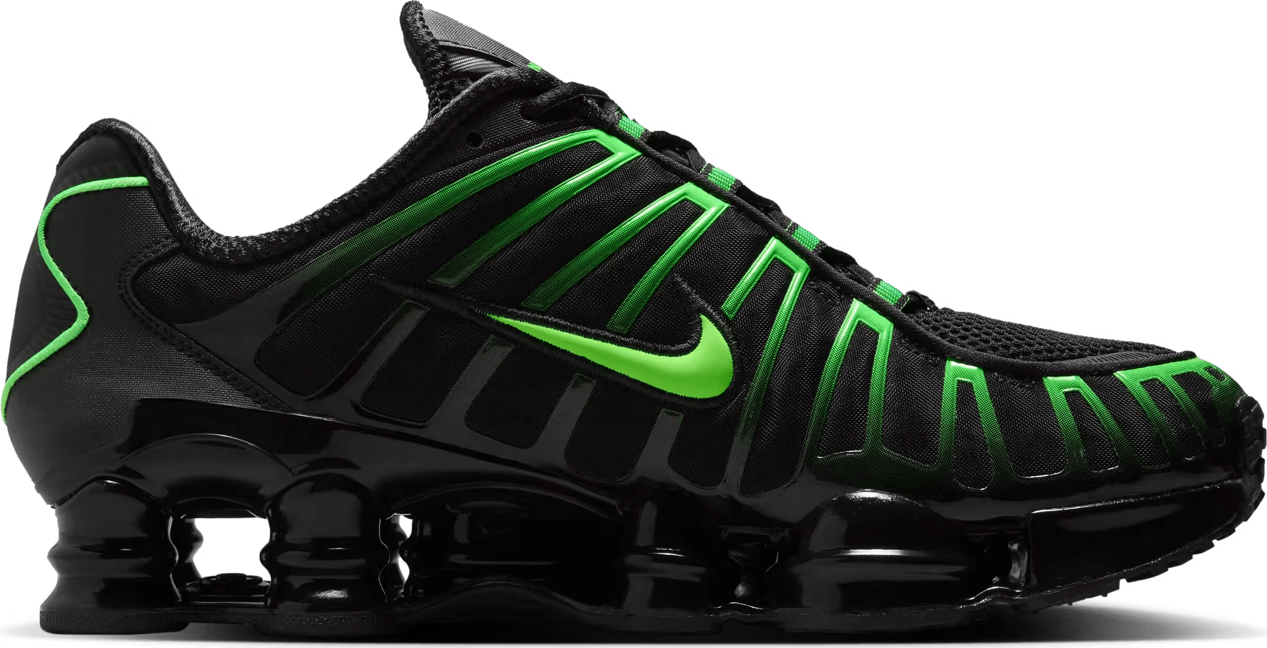 Nike Shox TL "Black Green Strike"