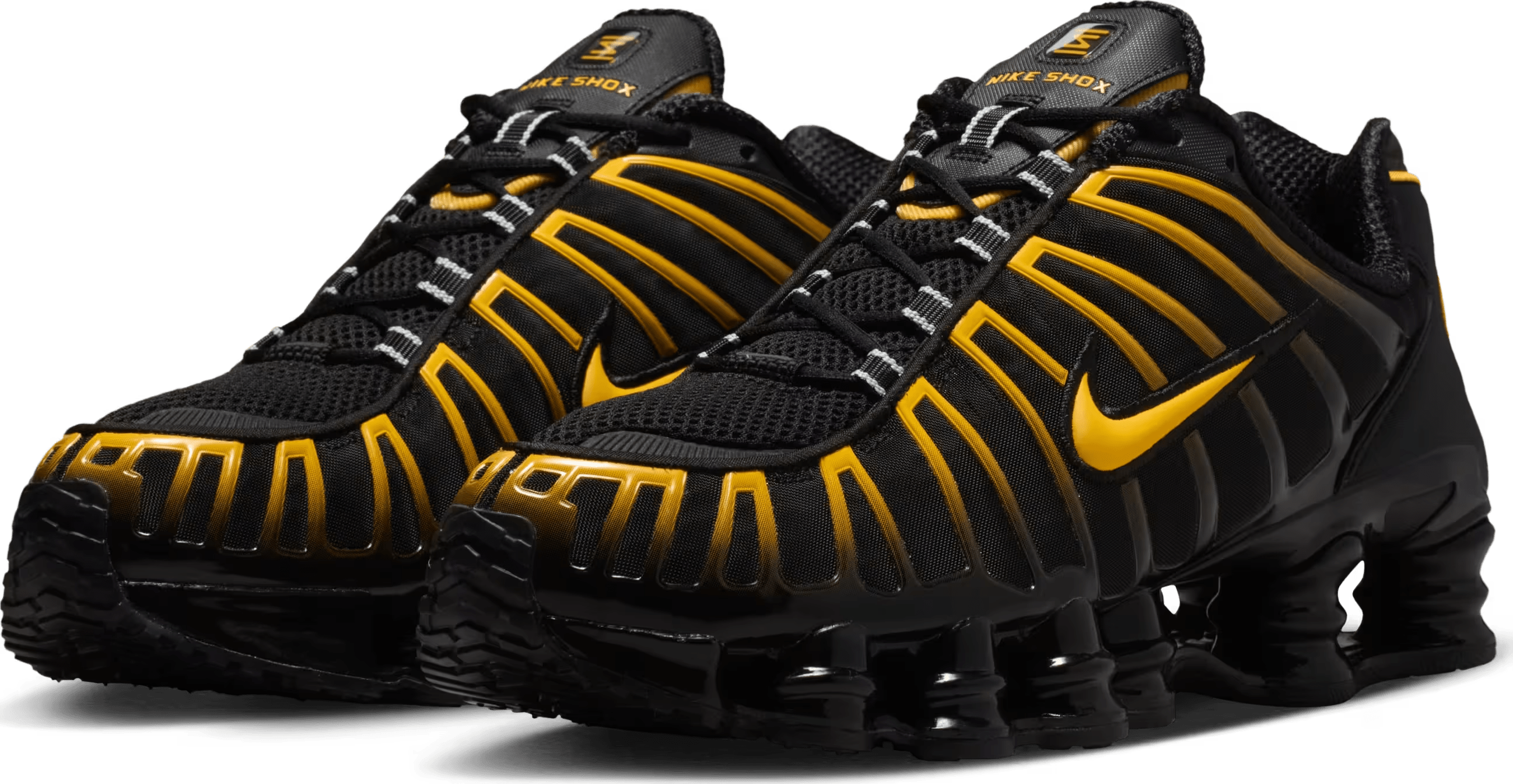 Nike Shox TL "Black University Gold"