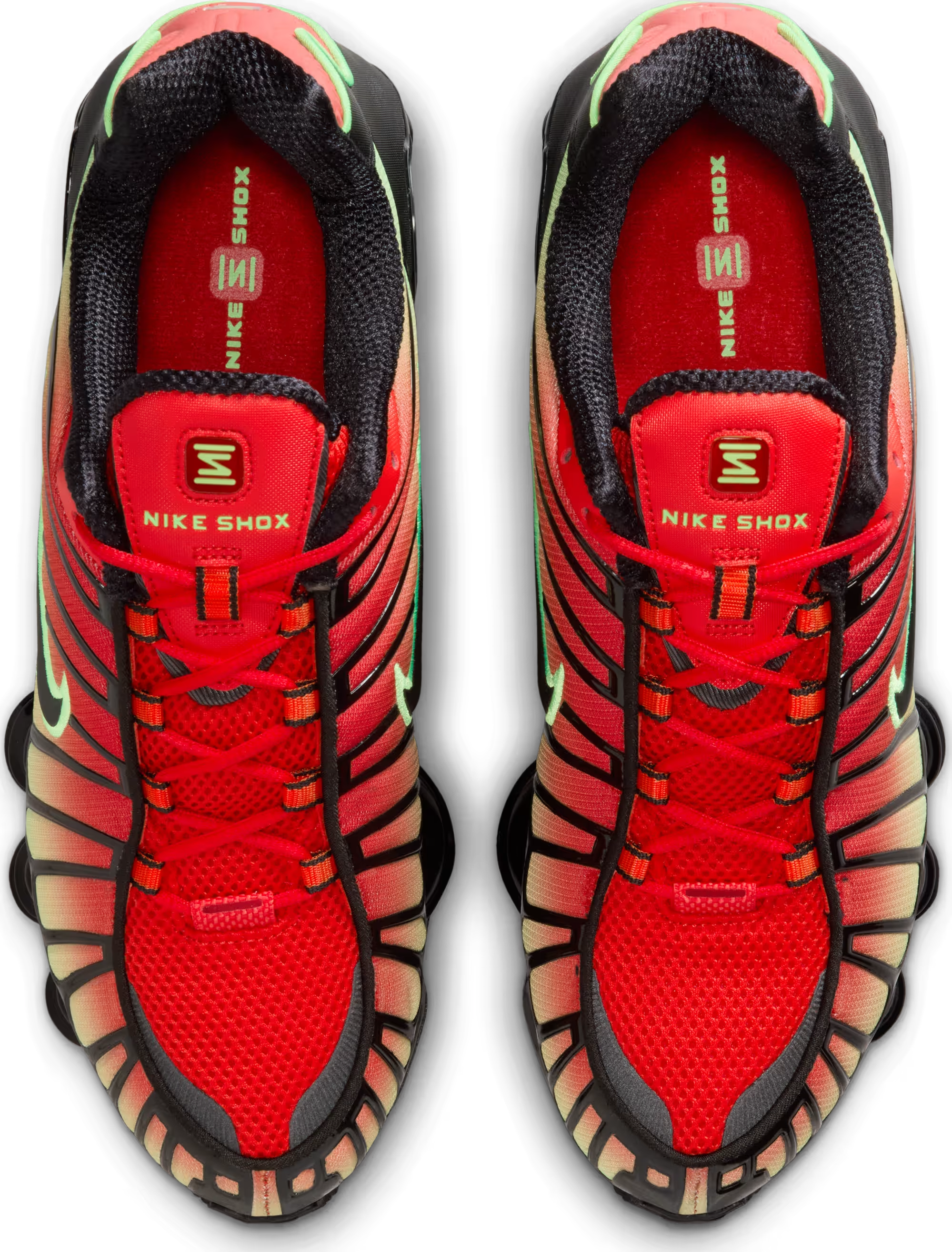 Nike Shox TL "Crimson Green Strike"