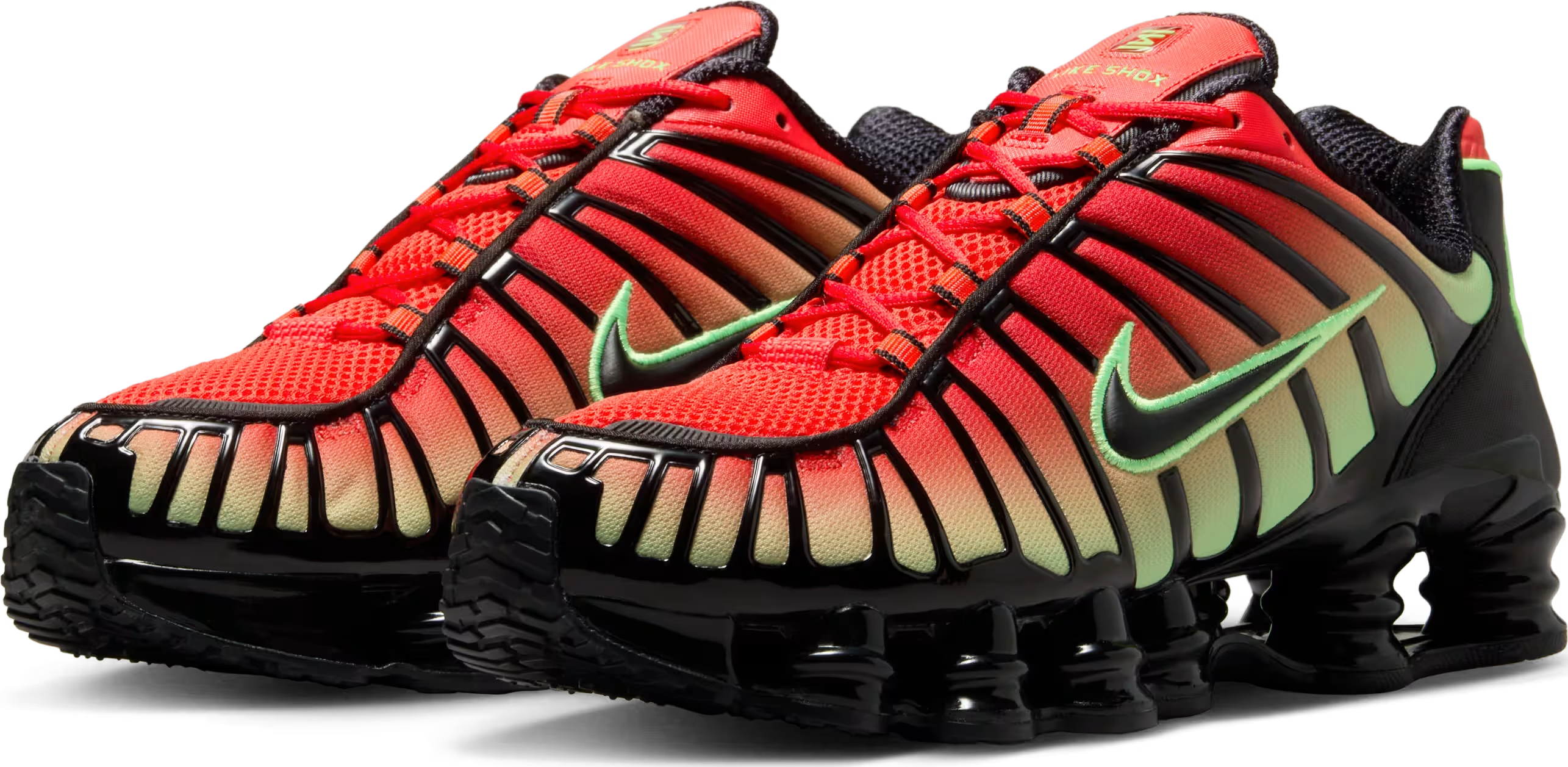 Nike Shox TL "Crimson Green Strike"
