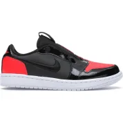 Air Jordan 1 WMNS Low Slip Black Hot Punch