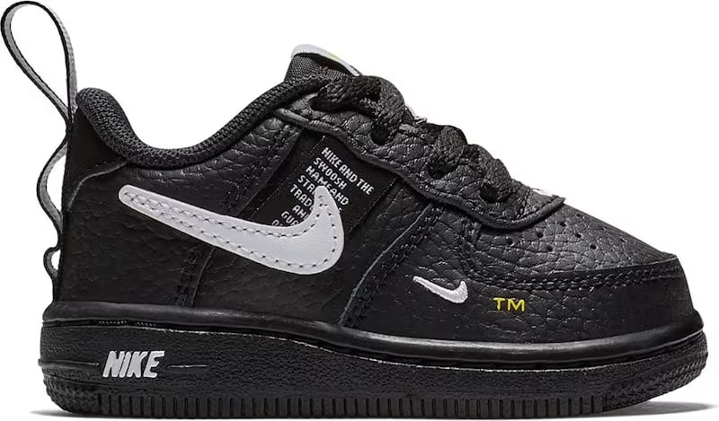 Nike Air Force 1 Low Utility Black White (TD)