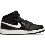 Air Jordan 1 MID SE (GS) "Black"