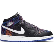Jordan 1 Mid Multi-Color Tiger Stripe (GS)