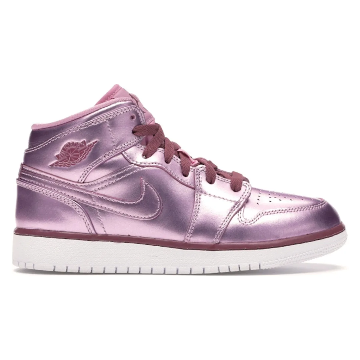Air Jordan 1 Mid Pink Rise (GS)