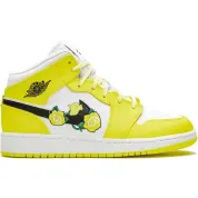 Jordan 1 Mid Dynamic Yellow Floral (GS)