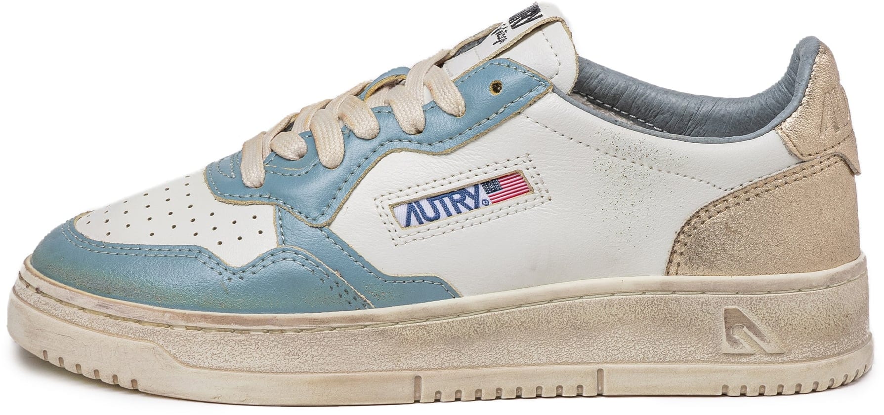 Autry Women's Medalist Low Super Vintage Leather