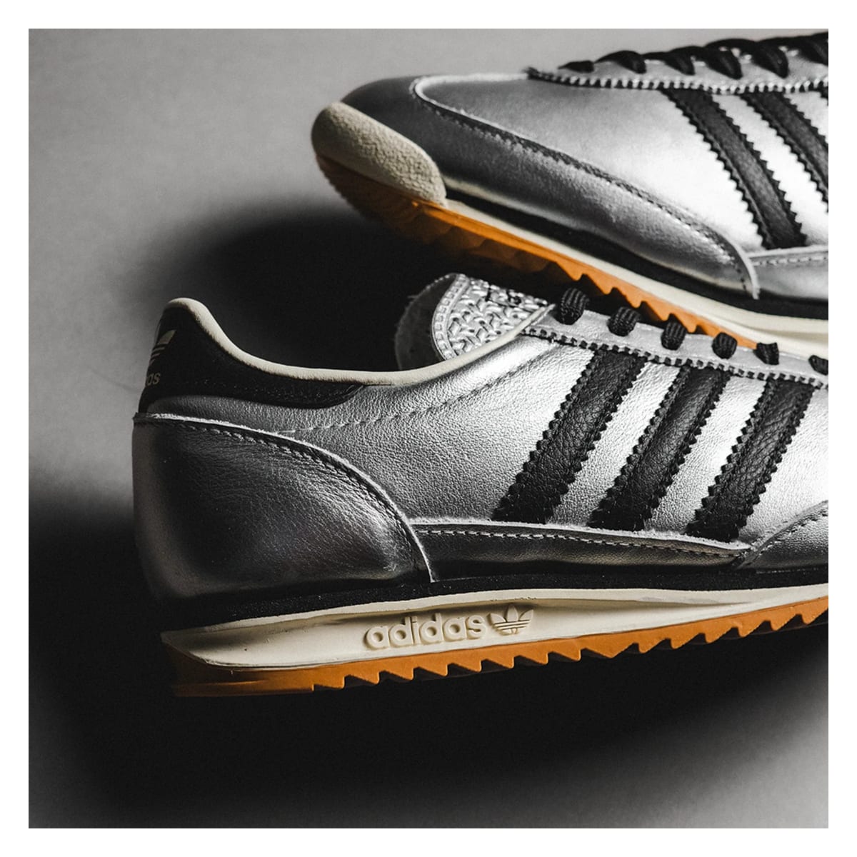 Adidas SL72 OG Wmns "Silver Metallic Black"