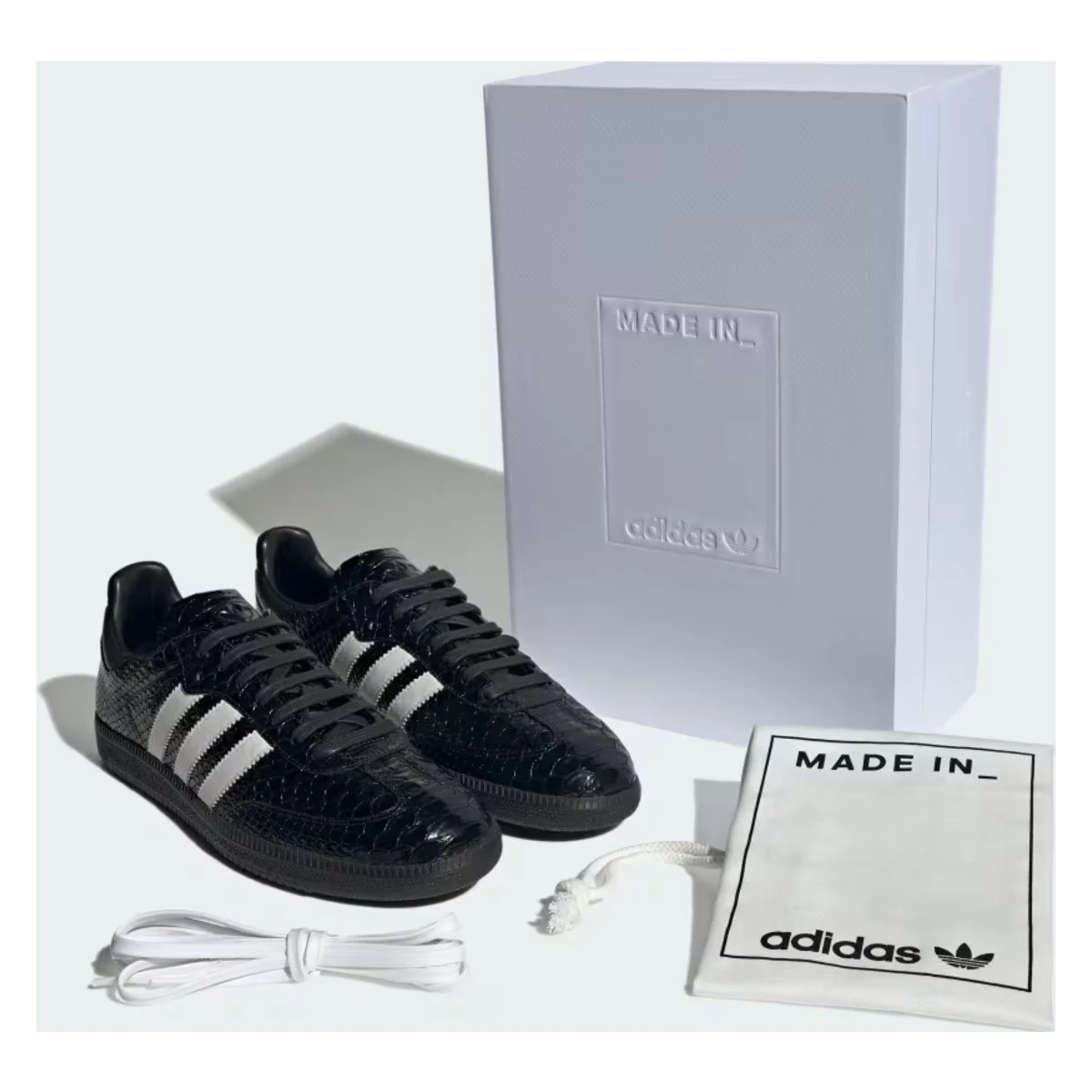 Adidas Samba OG Made in Italy "Black Croc"